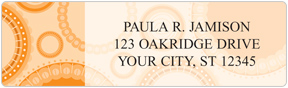 Circle Chic Address Labels