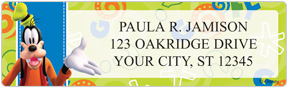 Mickey Fun-Tastic Address Labels
