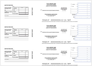 Business Check Deposit Tickets