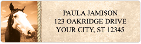 Horse Country Address Labels