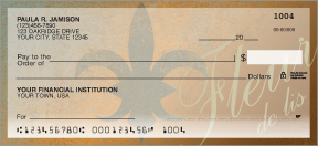 Fleur de Lis Checks