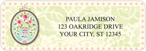Green Garden Address Labels