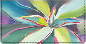 Succulents Checkbook Cover