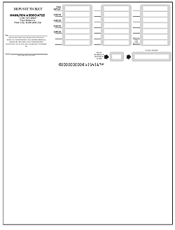 Laser Deposit Tickets