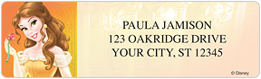 Disney Princess Address Labels