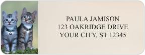 Purrfect Address Labels