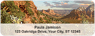Beautiful America Address Labels