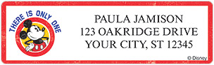 Mickey The One & Only Address Labels