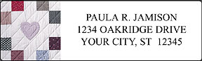 Quilts Address Labels