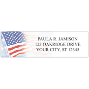 Stars & Stripes Address Labels